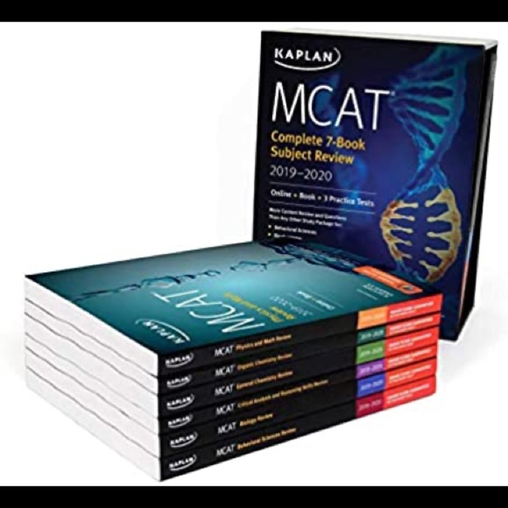 MCTA 7-Set Kaplan Books 2019-2020